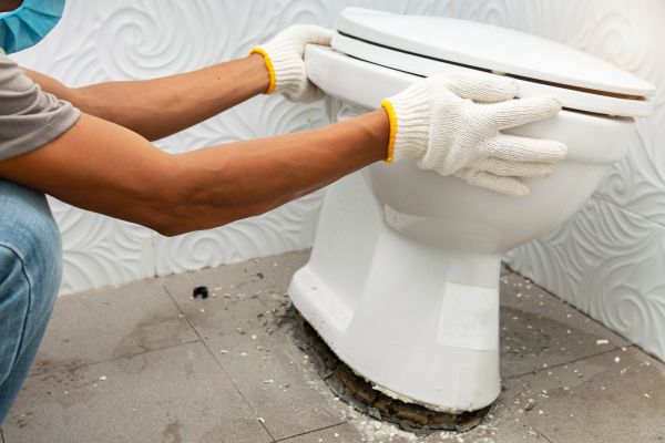 Cost of Toilet Removal in Danville