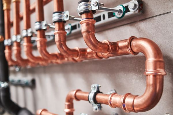 Copper Plumbing Installation in Danville