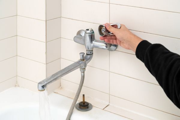 Shower Handle Repair in Danville